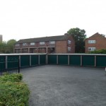 Battery of garages