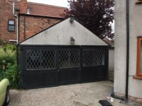 White Rose Buildings | High pitch apex double garage