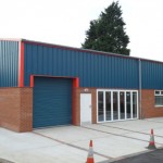 showroom steel building