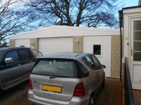 bespoke double garage