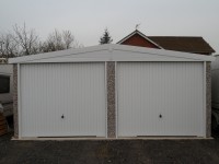 Apex PVC Double Garage