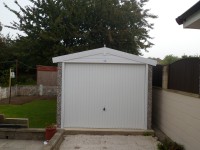 Apex PVC Single Garage