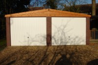 Brick Effect Garage
