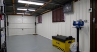 White Rose Buildings | Inside the garage Inside a Garage