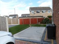 White Rose Buildings | Apex Royale and full garden landscaping New Garage Base