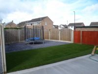 White Rose Buildings | Apex Royale and full garden landscaping Landscaped Back Garden
