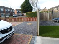 White Rose Buildings | Apex Royale and full garden landscaping Completed Drive and Royale Garage