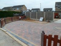 White Rose Buildings | Apex Royale and full garden landscaping Completed Drive and Royale Garage