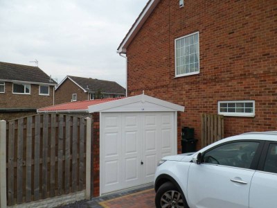Completed Drive and Royale Garage