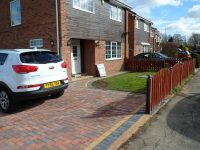 White Rose Buildings | Apex Royale and full garden landscaping Completed Drive and Royale Garage