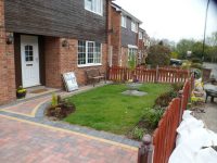 White Rose Buildings | Apex Royale and full garden landscaping Completed Drive and Royale Garage