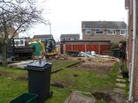 White Rose Buildings | Apex Royale and full garden landscaping Clearing the site