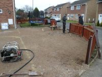 White Rose Buildings | Apex Royale and full garden landscaping Clearing the site