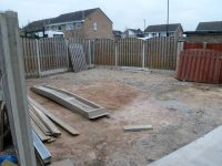 White Rose Buildings | Apex Royale and full garden landscaping Clearing the site