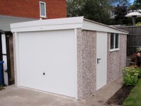 Pent PVC Garages
