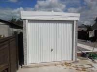 Pent PVC Garages