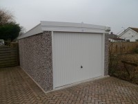 Pent PVC Garages