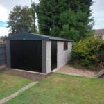 Apex Graphite Concrete Garage