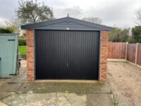 Apex Graphite Concrete Garage