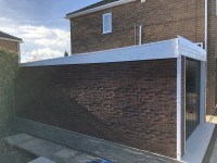 Brick Effect Sectional Garage