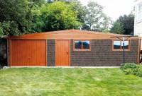 Brick Clad Garage