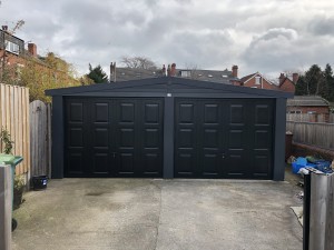 White Rose Buildings | Beautiful Garage Refurbishment & Re-roof Garage Refurbishment