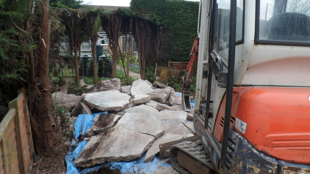 White Rose Buildings | Old Asbestos Garage Removal and New Apex Garage Garage Removal & New Apex Garage