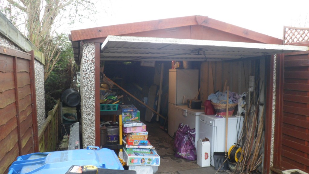 White Rose Buildings | Old Asbestos Garage Removal and New Apex Garage Garage Removal & New Apex Garage
