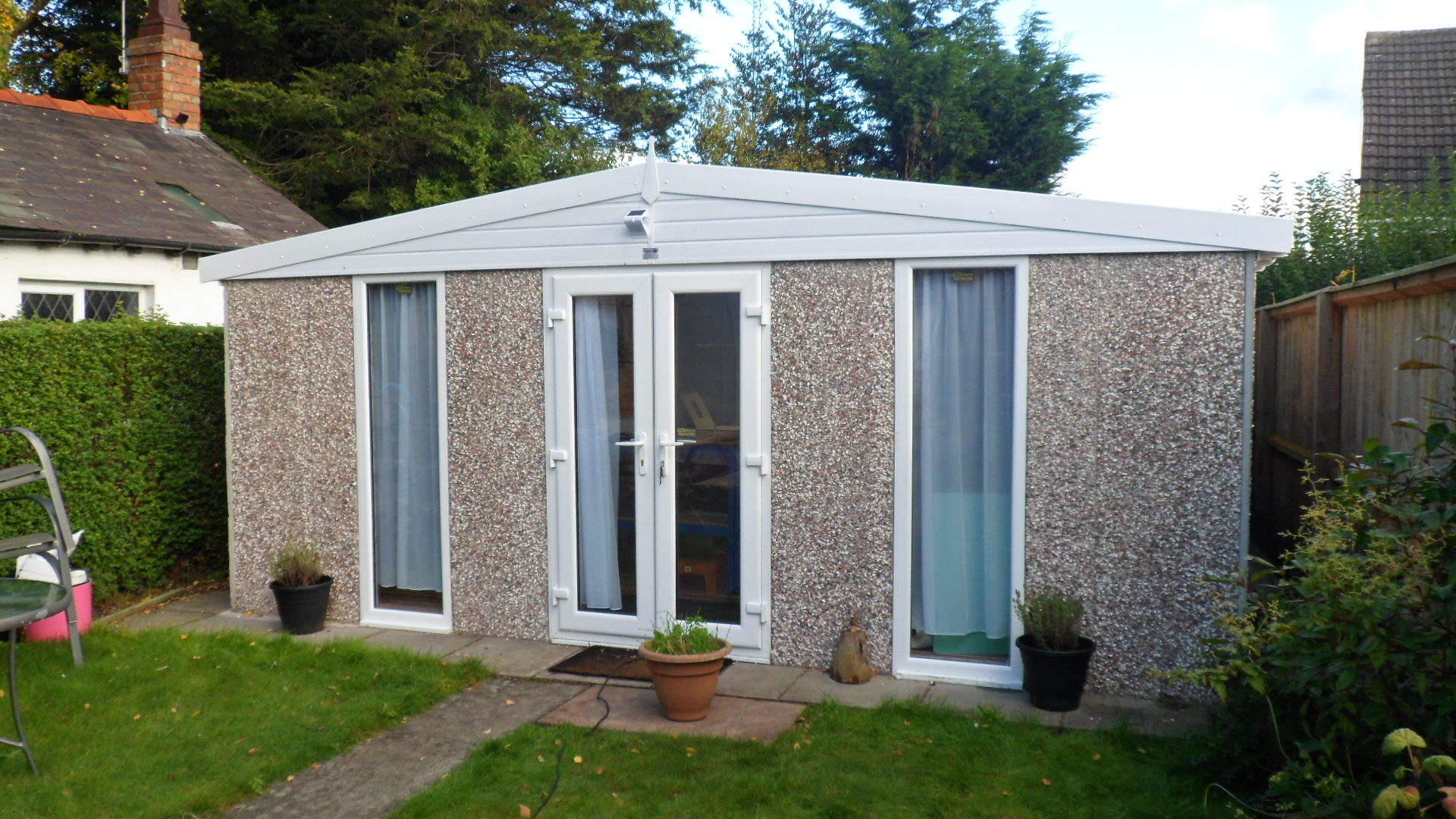White Rose Buildings | New garden building for book binding business Garden Workshop