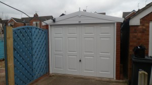 White Rose Buildings | Asbestos removal and replaced with new Apex Royale Garage Apex Royale