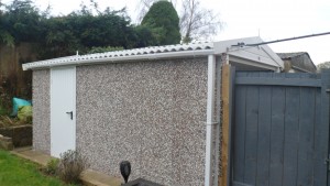 White Rose Buildings | New Apex PVC Garage Apex PVC Garage