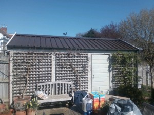 White Rose Buildings | Compton garage in need of the roof replacing White Rose Buildings | Compton garage in need of the roof replacing
