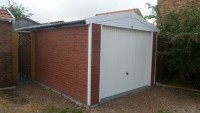 Brick Effect Garage