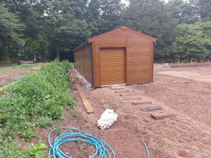 White Rose Buildings | Insulated Garage for Narrow-gauge Train