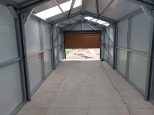 White Rose Buildings | Insulated Garage for Narrow-gauge Train