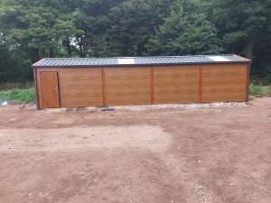 White Rose Buildings | Insulated Garage for Narrow-gauge Train