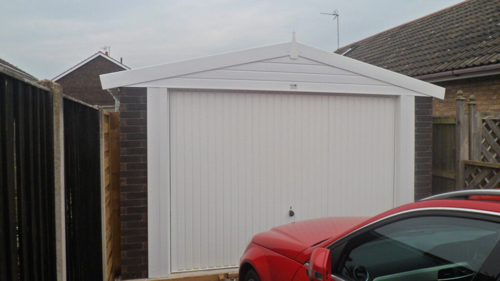 White Rose Buildings | Asbestos Garage Removal and replaced with Apex Royale Garage White Rose Buildings | Asbestos Garage Removal and replaced with Apex Royale Garage