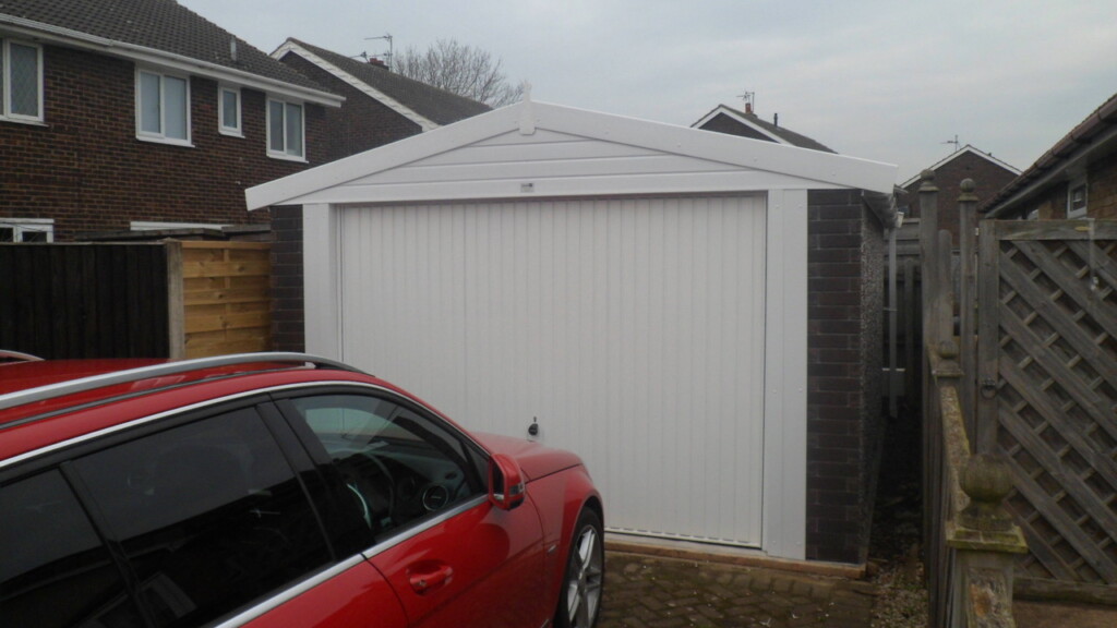 White Rose Buildings | Asbestos Garage Removal and replaced with Apex Royale Garage White Rose Buildings | Asbestos Garage Removal and replaced with Apex Royale Garage