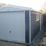 Cladded Concrete Garage