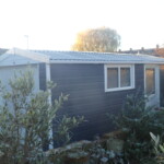 Cladded Concrete Garage