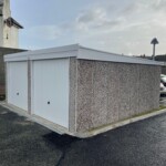 PVC Pent Double Garage