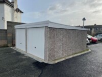 PVC Pent Double Garage