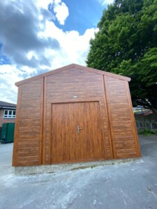 White Rose Buildings | Fully insulated building for College Concrete garage prices