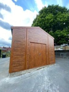 White Rose Buildings | Fully insulated building for College Concrete garage prices
