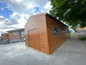 White Rose Buildings | Fully insulated building for College Concrete garage prices