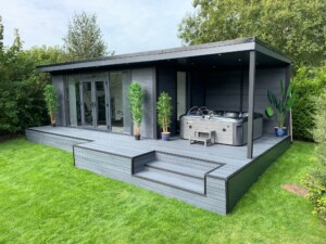 Composite garden building