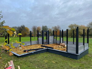 sectional concrete garages