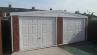 sectional concrete garages
