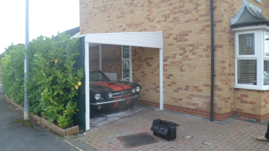White Rose Buildings | Brick Clad Pent Concrete Garage concrete garages