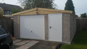 White Rose Buildings | Double Garage and Workshop Apex Standard